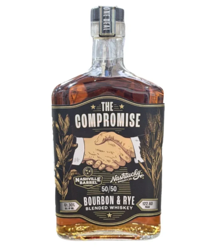 Nashville Barrel 122.6 Proof Company The Compromise Bourbon & Rye Whiskey