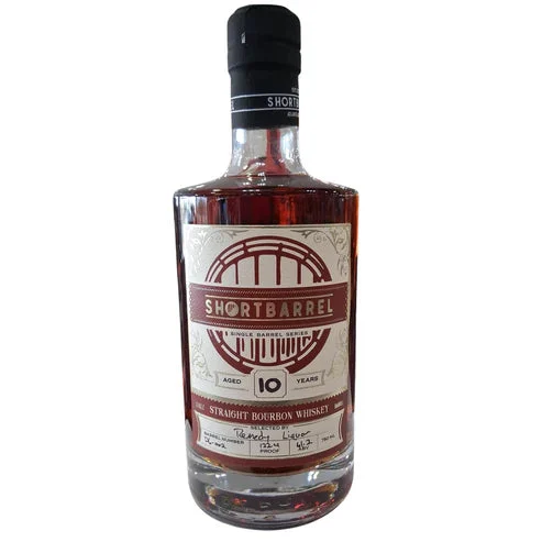 Shortbarrel Single Barrel Series Indiana 10 Year Old Straight Bourbon Whiskey