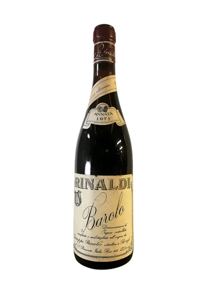 1971 | Giuseppe Rinaldi | Barolo Riserva Selezionata Brunata - Wine
