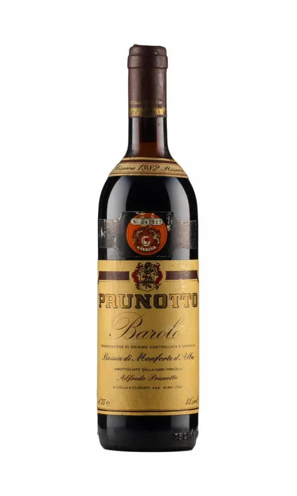 1982 | Prunotto | Barolo Riserva - Wine