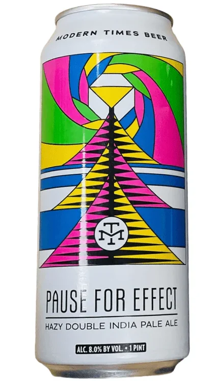 Modern Times Pause for Effect Hazy Double IPA Beer | (4)*473ML - Ready To Drink
