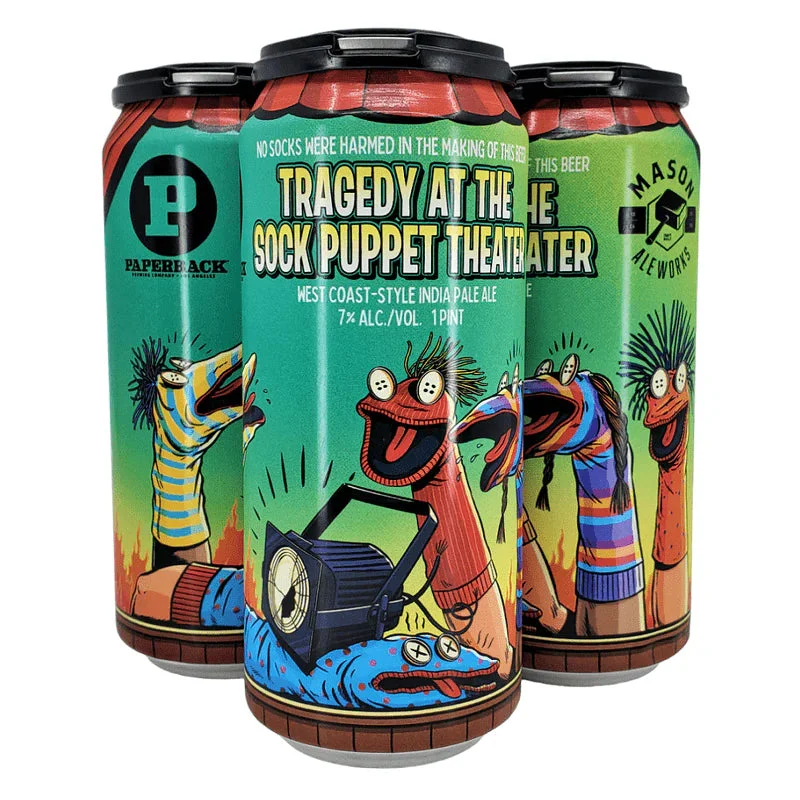 Mason Ale Works Tragedy At The Sock Puppet Theater West Coast-Style IPA | (4)*473ML