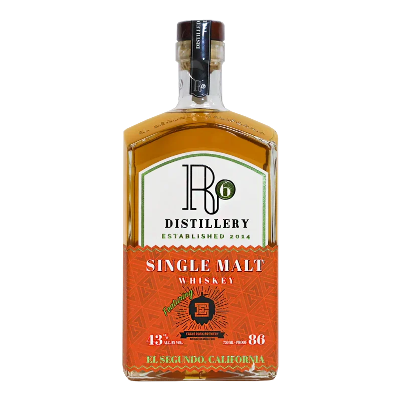 R6 Distillery + Eagle Rock Brewing Single Malt Whiskey