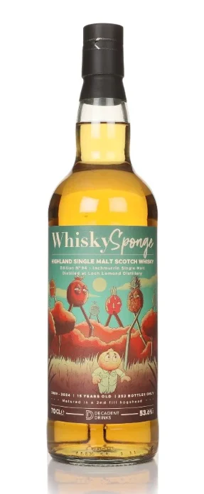 Inchmurrin 15 Year Old 2009 Whisky Sponge Edition #94 Decadent Drinks Single Malt Scotch Whisky | 700ML - Whiskey