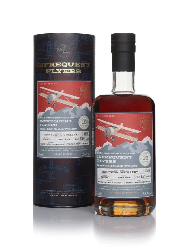 Dufftown 15 Year Old 2010 Cask #806200 - Infrequent Flyers (Alistair Walker) Single Malt Scotch Whisky | 700ML