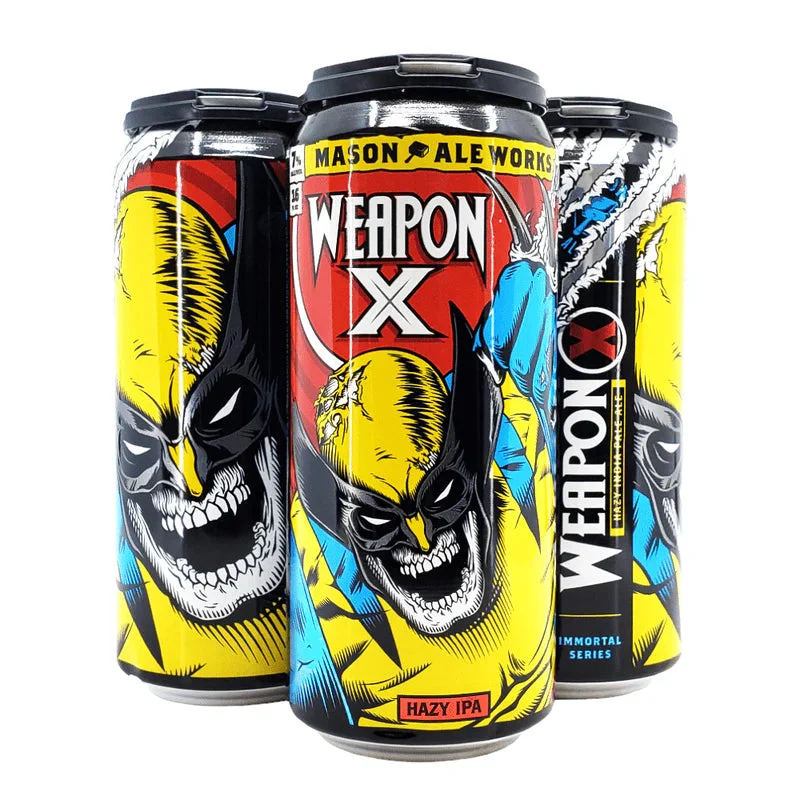 Mason Ale Works Weapon X Hazy IPA | (4)*473ML - Beer