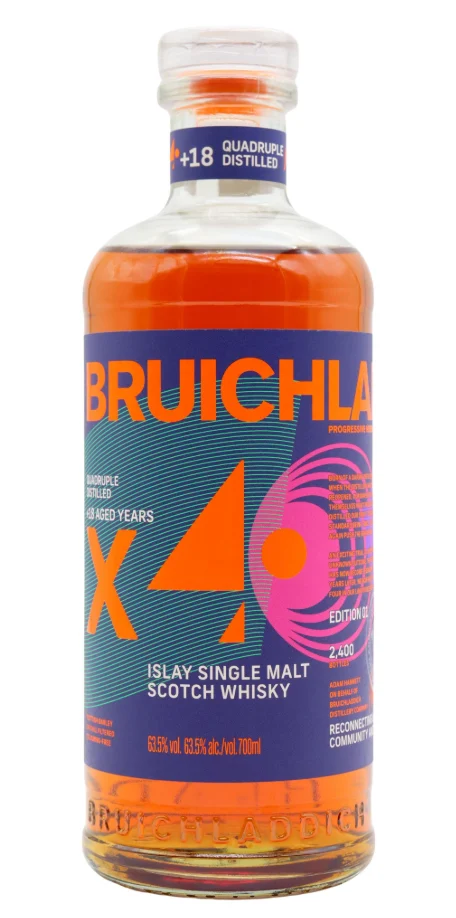 Bruichladdich BRX4+18 Edition #1 Islay 18 Year Old Single Malt Scotch Whisky | 700ML - Whiskey