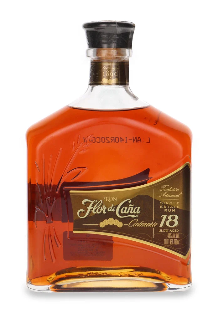 Flor de Cana Centenario 18 Year Old Bourbon Cask Rum | 700ML