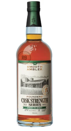 Smooth Ambler Founders Cask Strength Series Batch #5 Straight Bourbon Whiskey