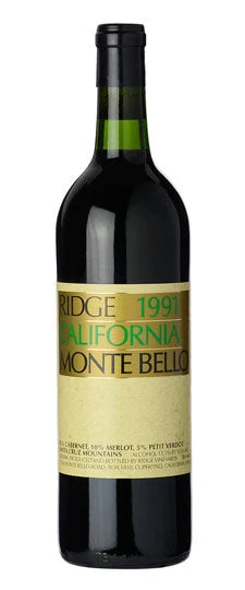 1991 | Ridge Vineyards | Monte Bello - Wine