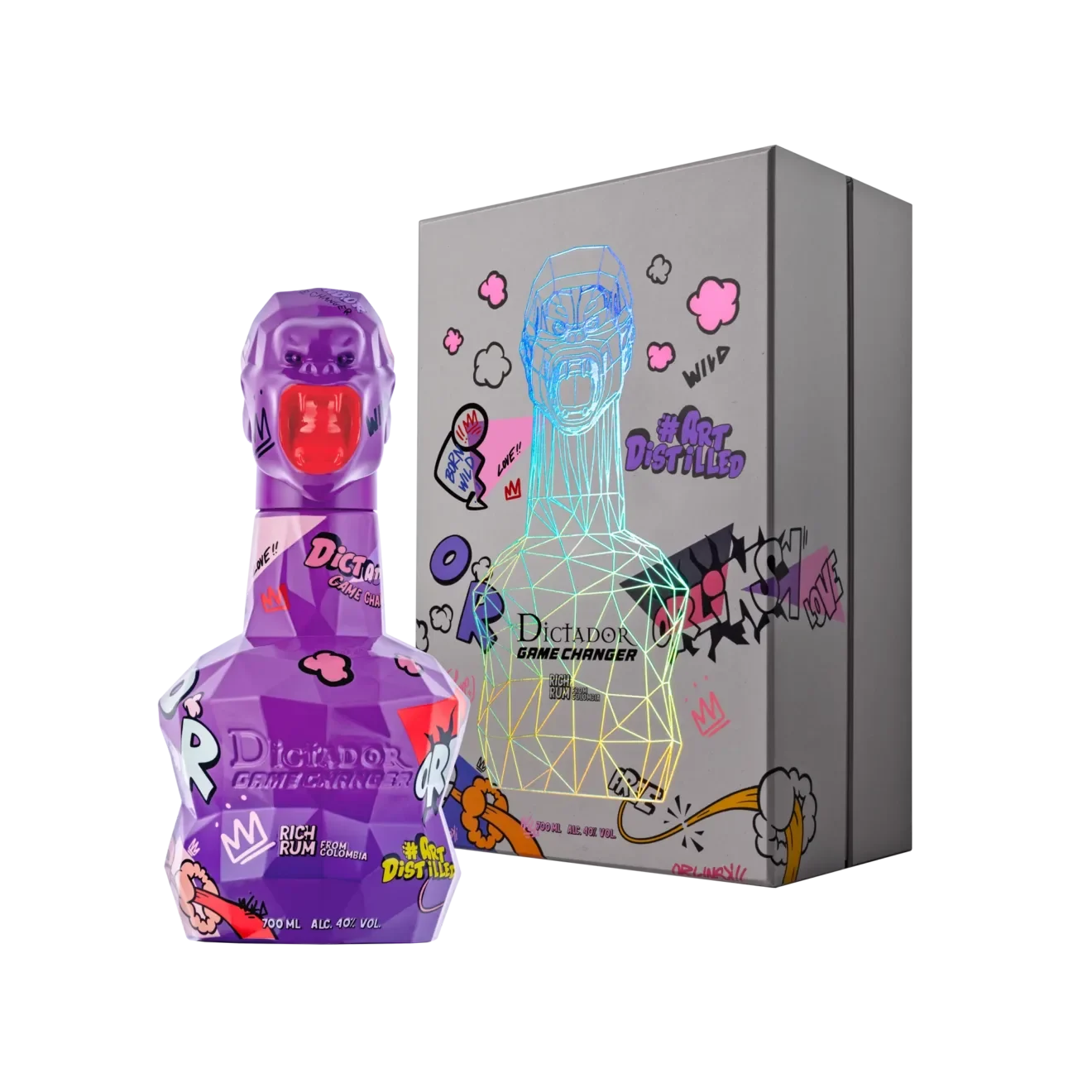 Dictador Game Changer Violet Rum | 700ML