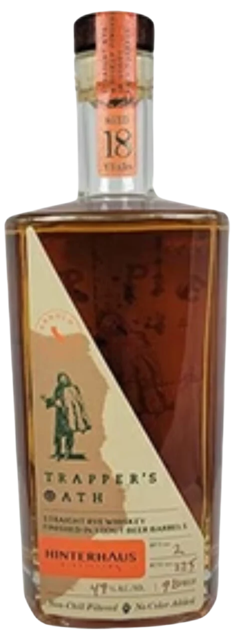 Hinterhaus Distilling Trapper's Oath Extra Aged Rye Whiskey
