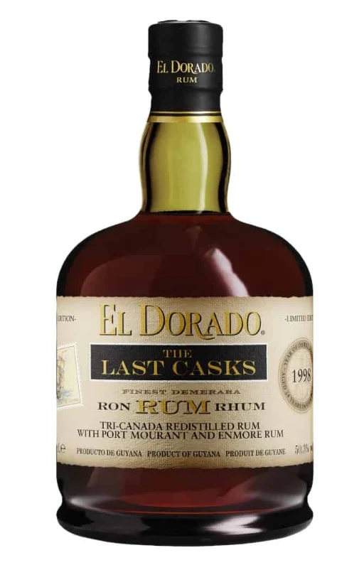 El Dorado The Last Casks 1998 24 Year Old Tri-Canada Port Mourant & Enmore Redistilled Rum | 700ML