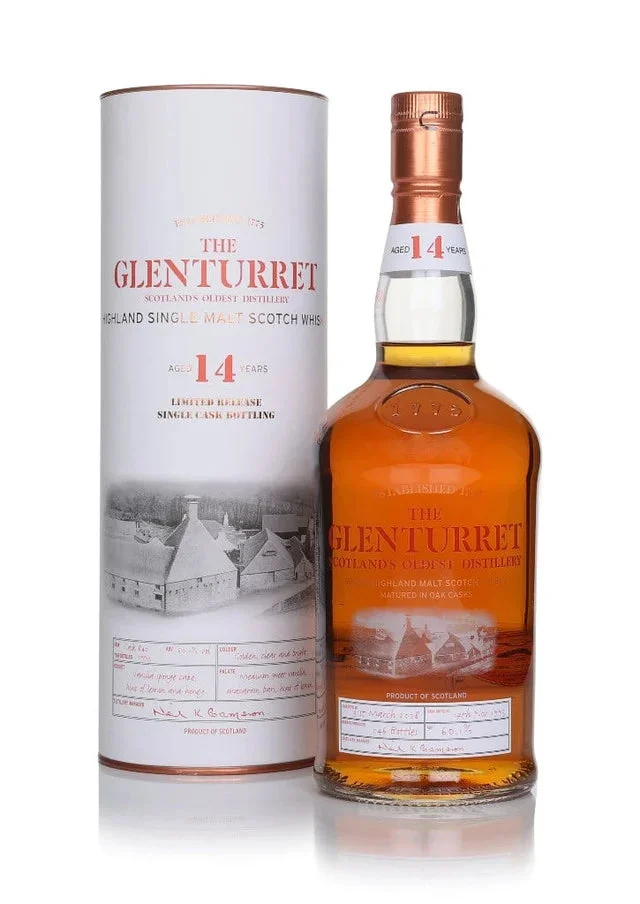 Glenturret 14 Year Old 1993 Cask #840 Single Malt Scotch Whisky | 700ML - Whiskey