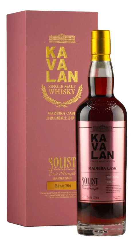 Kavalan Solist Madeira 58.6% Single Malt Whisky | 700ML - Whiskey