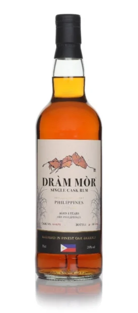 Philipines 4 Year Old 2021 Cask #101079 Dram Mor Rum | 700ML