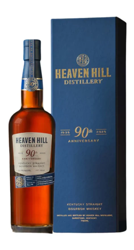 Heaven Hill 90th Anniversary 9 Year Old Kentucky Straight Bourbon Whiskey