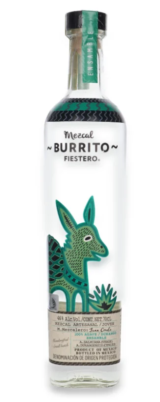 Burrito Fiestero Ensamble 100% Agave Mezcal | 700ML