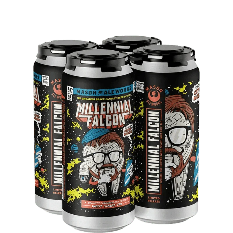 Mason Aleworks Millennial Falcon DDH West Coast IPA | (4)*473ML - Beer