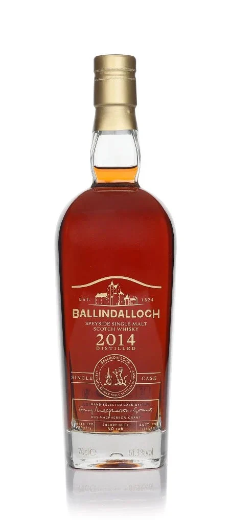 Ballindalloch 2014 Single Cask #106 Single Malt Scotch Whisky | 700ML - Whiskey