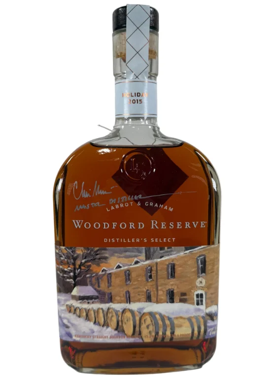 Woodford Reserve Distiller's 2015 Select Holiday Signed Kentucky Straight Bourbon Whiskey | 1L