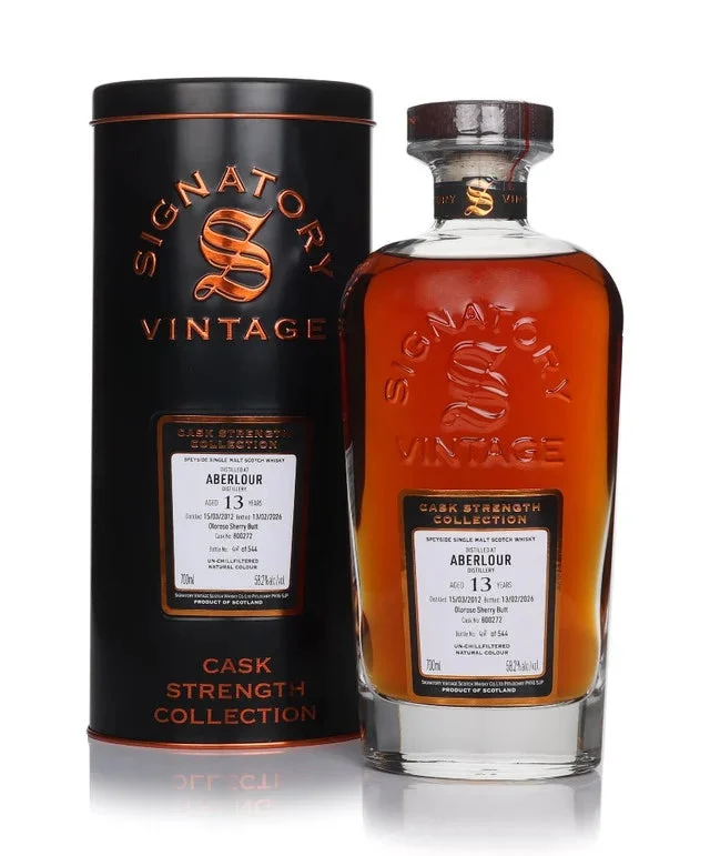 Aberlour 13 Year Old 2012 Cask #800272 - Cask Strength Collection (Signatory) Single Malt Scotch Whisky | 700ML