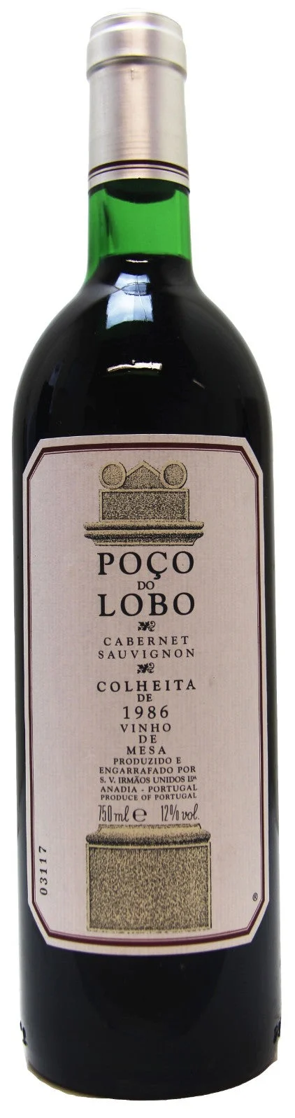 1986 | Caves Sao Joao | Quinta do Poco do Lobo Cabernet Sauvignon - Wine