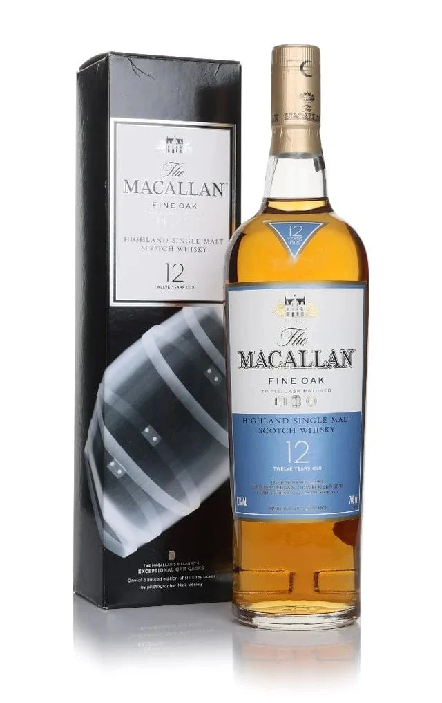 The Macallan 12 Year Old Fine Oak - Nick Veasey Six Pillars Barrel Edition Single Malt Scotch Whisky | 700ML