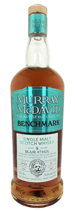 Murray McDavid Benchmark Blair Athol 9 Year Old Single Malt Scotch Whisky | 700ML - Whiskey
