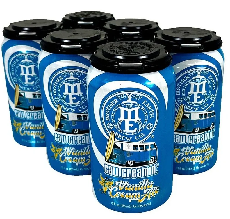 Mother Earth Brew Co. Cali Creamin Vanilla Cream Ale Beer | (6)*355ML - Ready To Drink