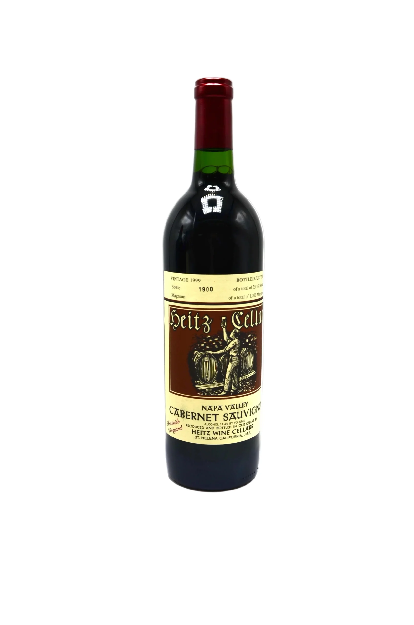 1999 | Heitz Cellar | Trailside Vineyard Cabernet Sauvignon - Wine