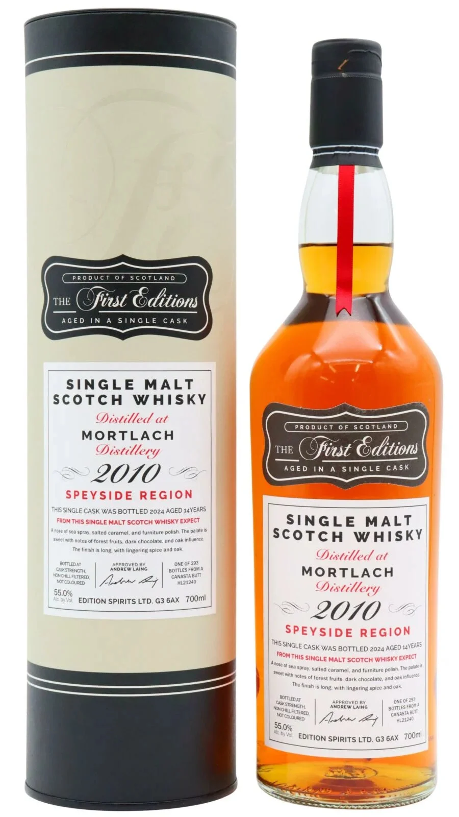 Mortlach First Editions Single Wine Cask #21240 Whisky 15 Year Old Single Malt Scotch Whisky | 700ML - Whiskey