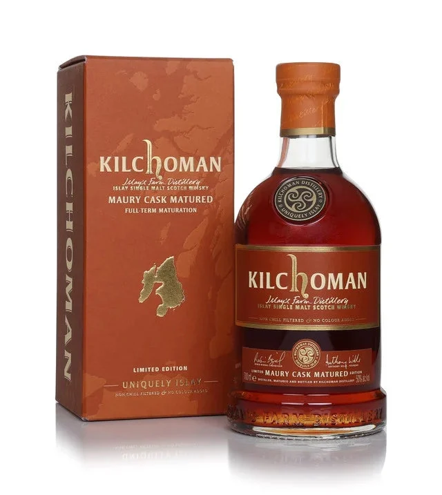 Kilchoman Maury Cask Matured Single Malt Scotch Whisky | 700ML - Whiskey