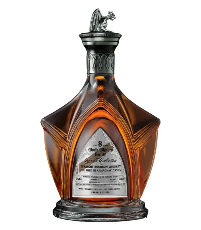 World Whiskey Society Armagnac Cask Finish Reserve Collection 8 Year Old Straight Bourbon Whiskey