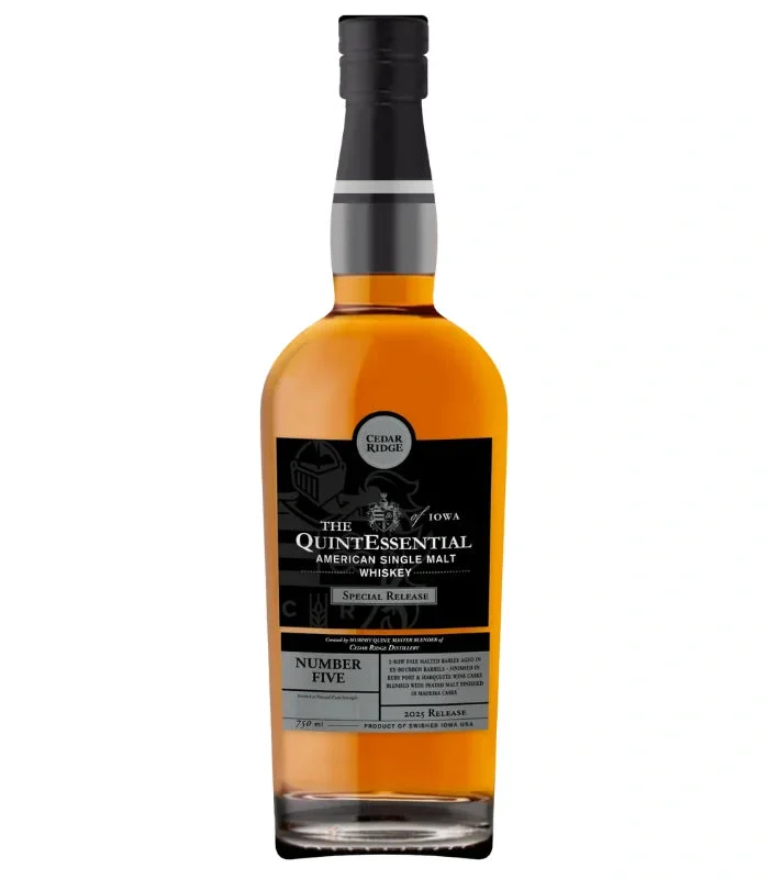 Cedar Ridge The QuintEssential Special Release Number 5 Single Malt Whiskey