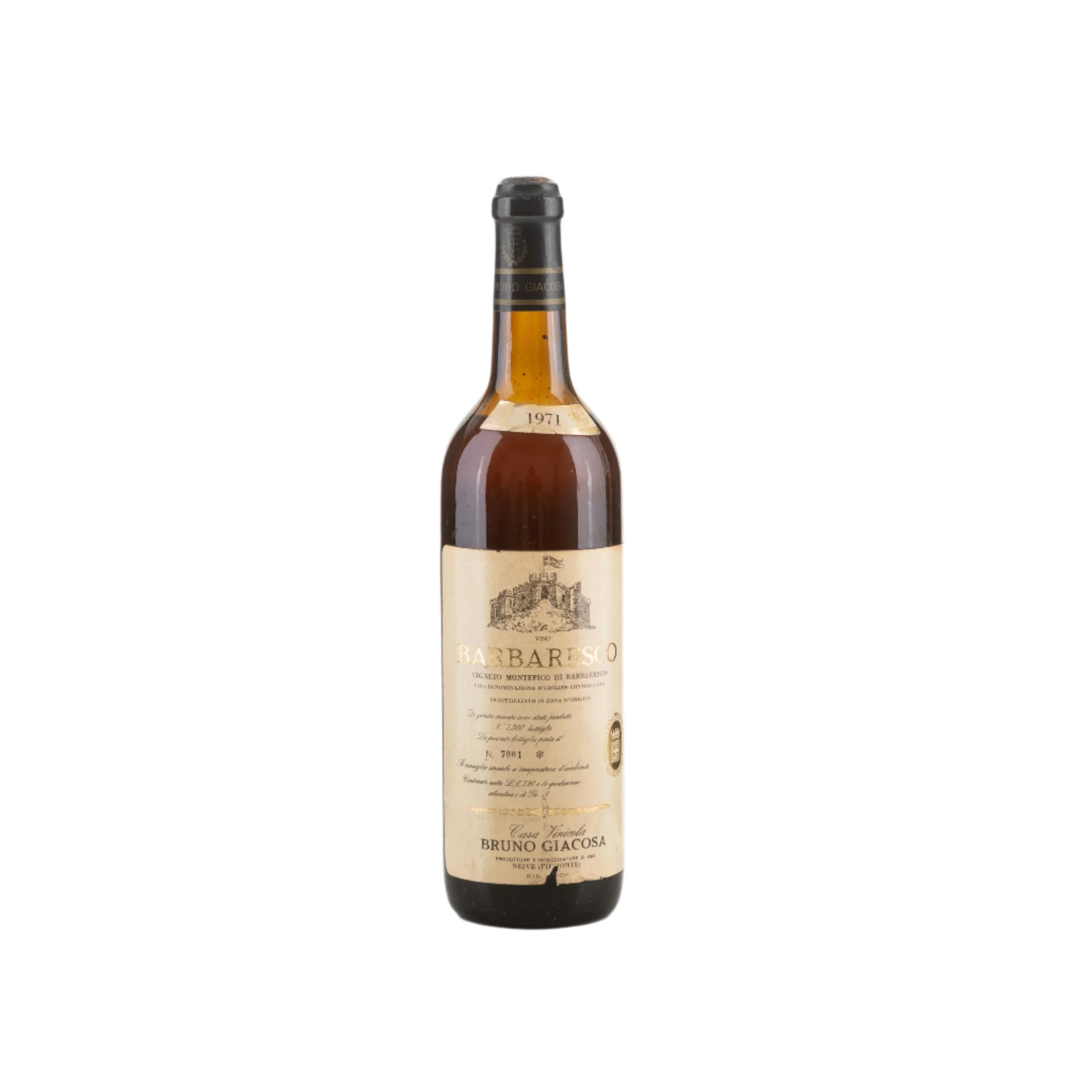 1971 | Bruno Giacosa | Vigneto Montefico - Wine