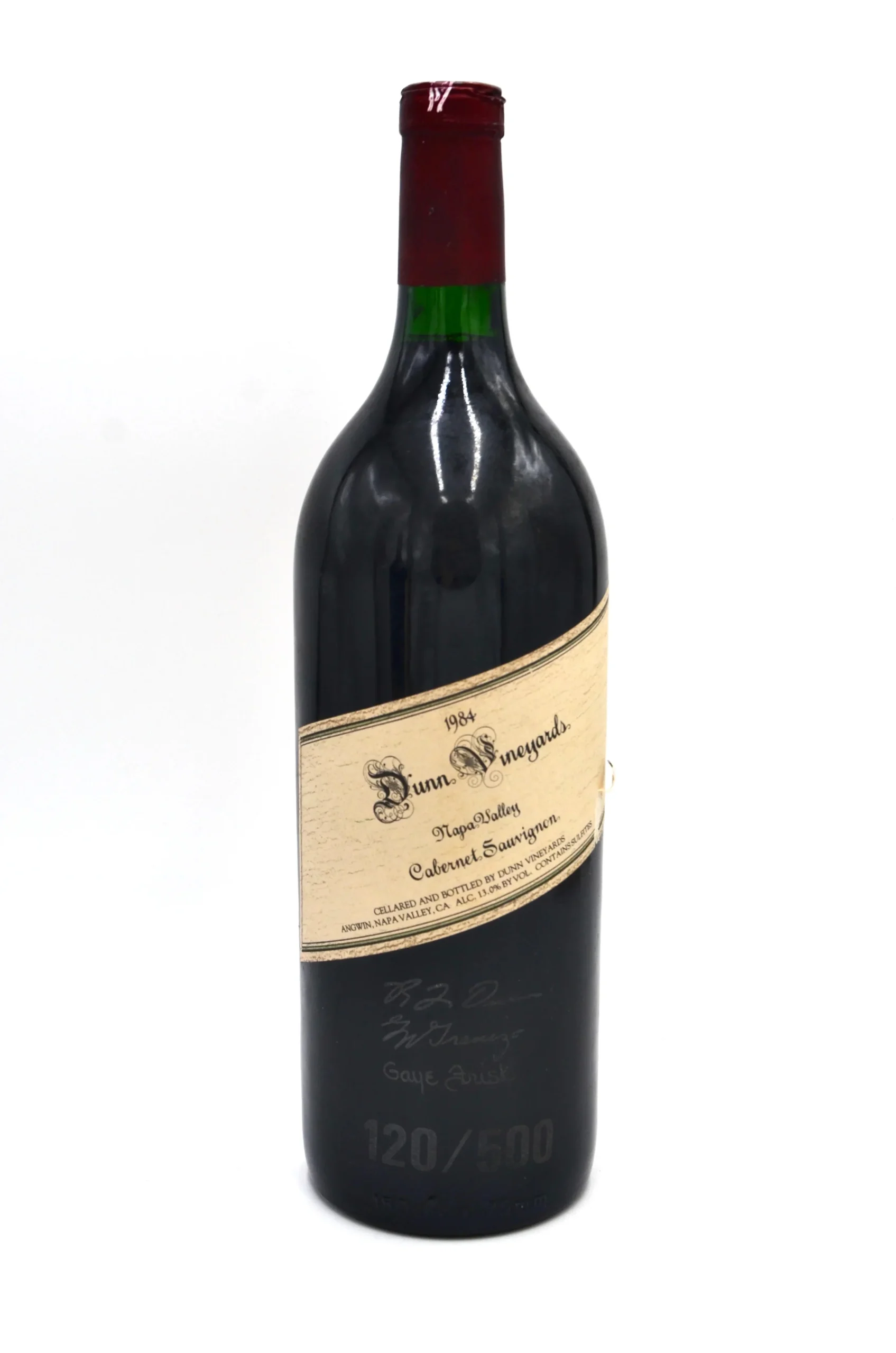 1984 | Dunn Vineyards | Napa Valley Cabernet Sauvignon - Wine