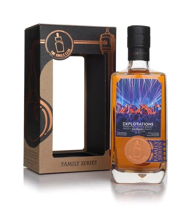 Balmenach 7 Year Old 2017 Cask #414B - The Single Cask Single Malt Scotch Whisky | 700ML