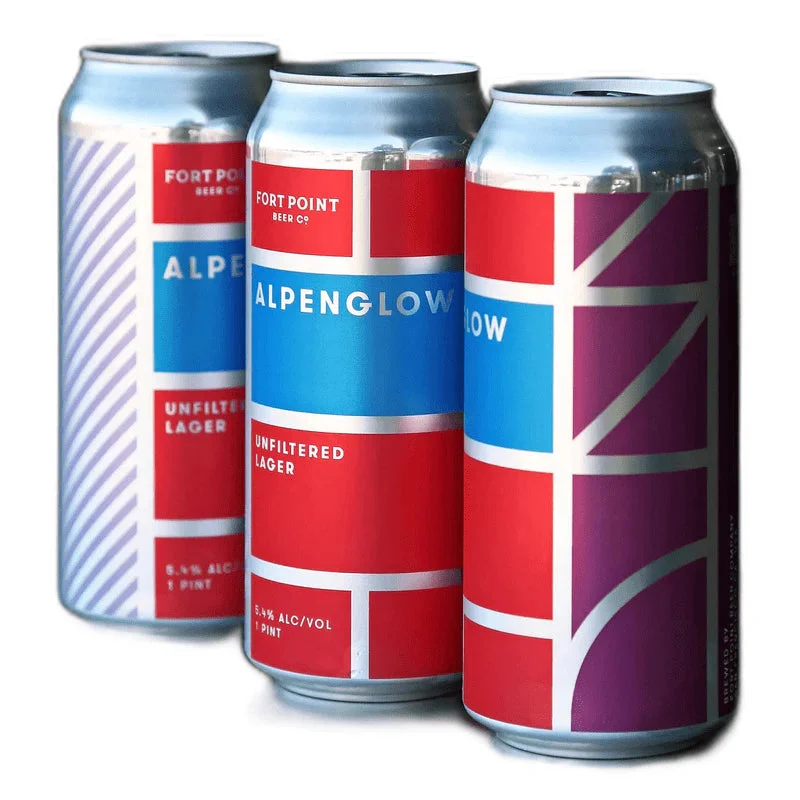 Fort Point Alpenglow Unfiltered Lager Beer | (4)*473ML
