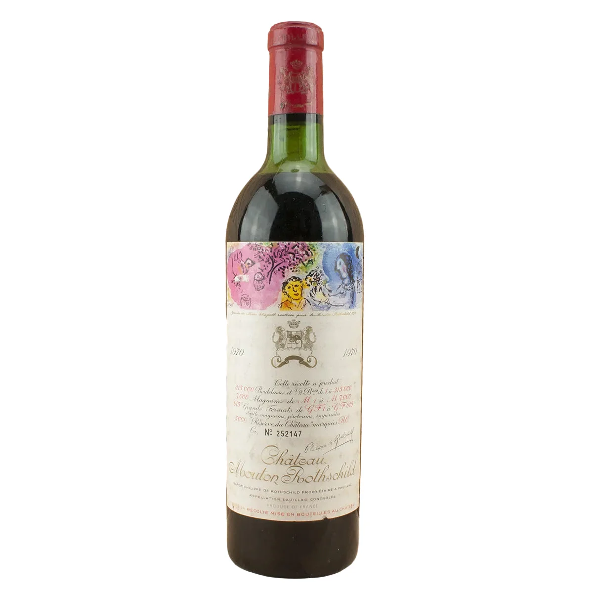 1970 | Chateau Mouton Rothschild | Pauillac - Wine