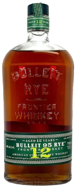 Bulleit 95 12 Year Old American Straight Rye Whiskey