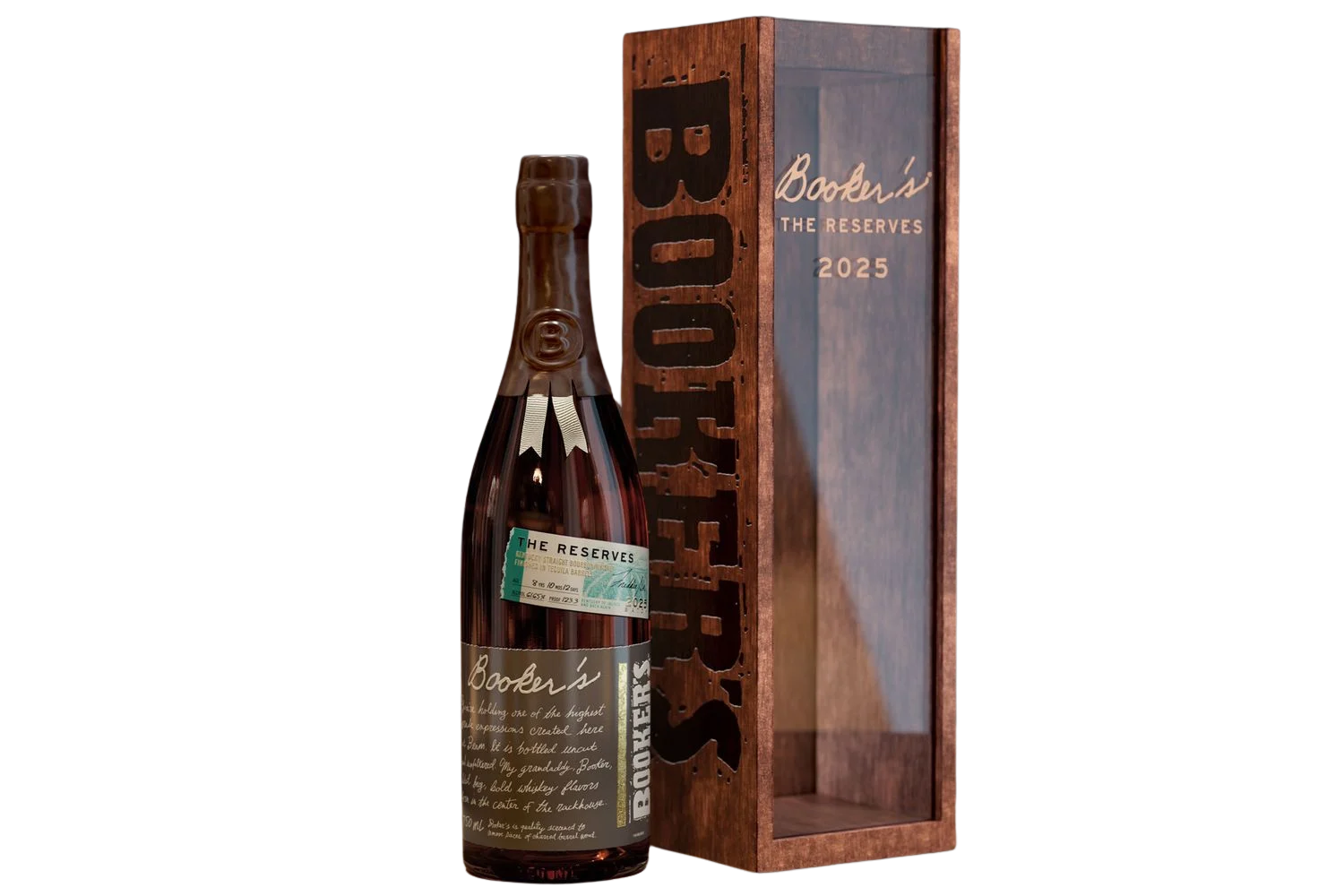 Booker’s The Reserves Batch 2025 Kentucky Straight Bourbon Whiskey