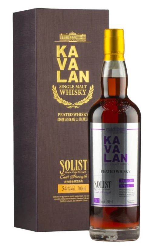 Kavalan Solist Peated 54% Single Malt Whisky | 700ML - Whiskey