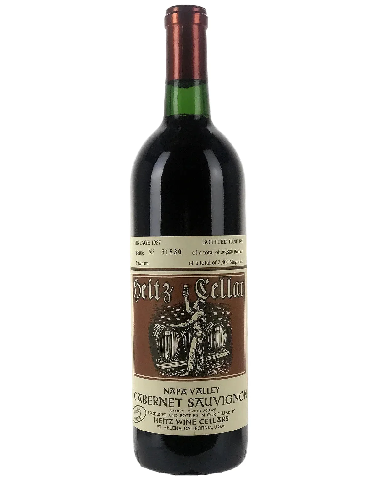 1987 | Heitz Cellar | Martha's Vineyard Cabernet Sauvignon - Wine