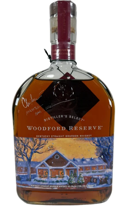 Woodford 2018 Reserve Distiller's Select Winter Spirit Signed Kentucky Straight Bourbon Whiskey | 1L
