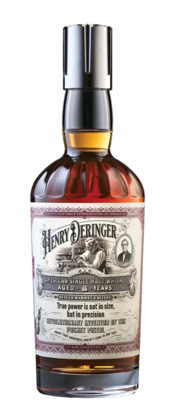 Henry Deringer 8 Year Old Single Barrel Cask Strength Single Malt Whiskey