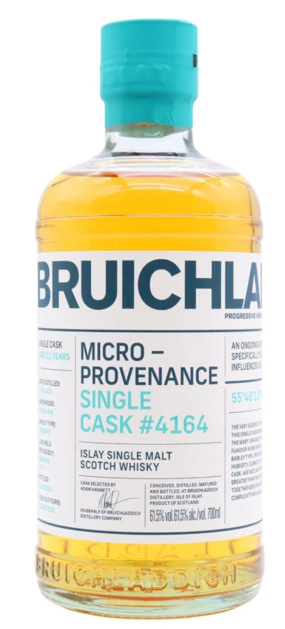 Bruichladdich Micro Provenance Single Cask #4164 - 11 Year Old 2013 Single Malt Scotch Whisky | 700ML