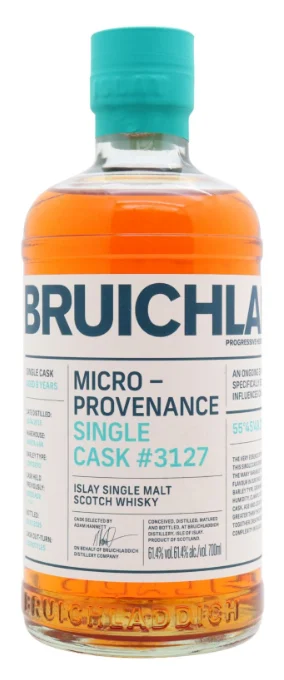 Bruichladdich Micro Provenance Single Bordeaux Wine Cask #3127 9 Year Old · 2015 Vintage Single Malt Scotch Whisky | 700ML - Whiskey