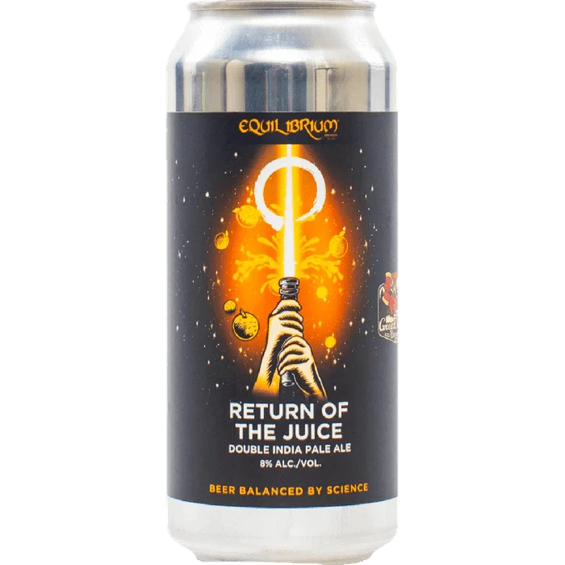 Equilibrium X Great Notion Brewing Return Of The Juice Double IPA | (4)*473ML - Beer