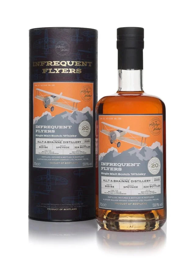 Allt-a-Bhainne 20 Year Old 2005 Cask #805184 - Infrequent Flyers (Alistair Walker) Single Malt Scotch Whisky | 700ML